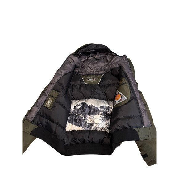 🧥 NWT Point Zero Duvet Premium Down Parka Jacket XXL – Military Green – MSRP $3 - Picture 13 of 16